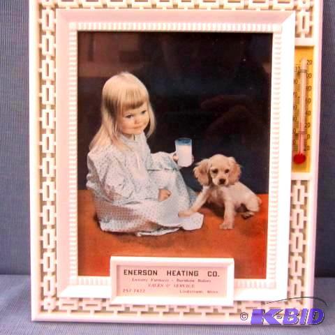 lot 81 image: Advertising - Thermometer