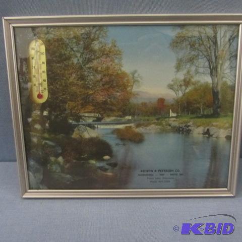 lot 84 image: Advertising - Thermometer