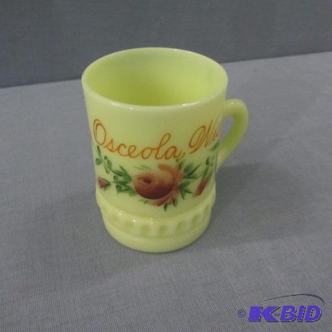lot 85 image: Advertising Custard Cup
