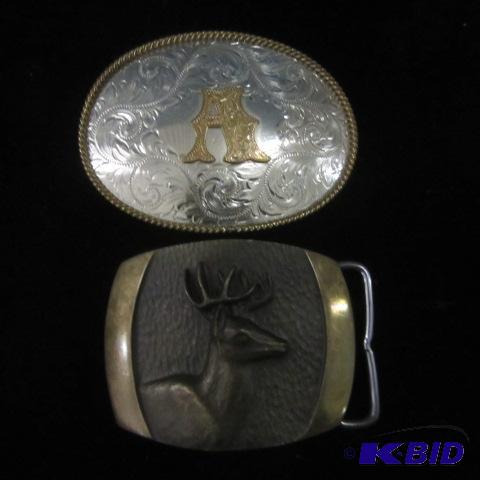 lot 87 image: Belt Buckles