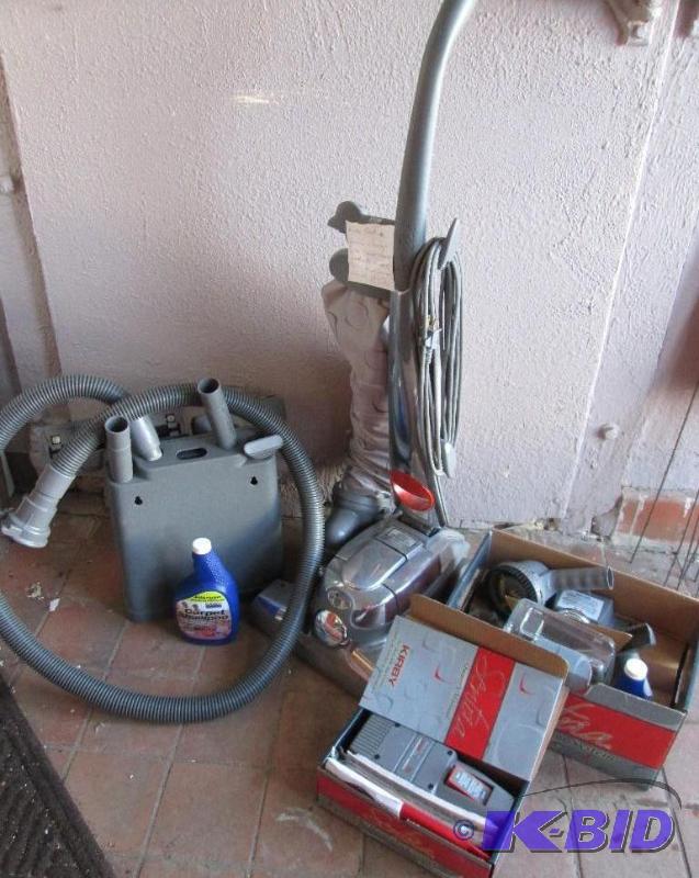 Kirby Sentnia Vacuum Cleaner with carpet sham...
