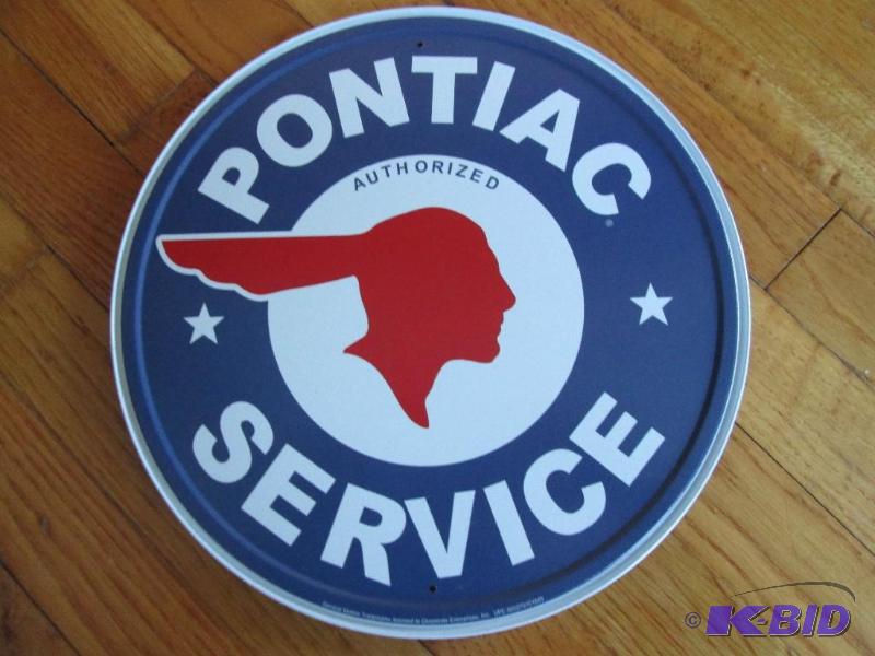 Pontiac metal sign, 12#$...