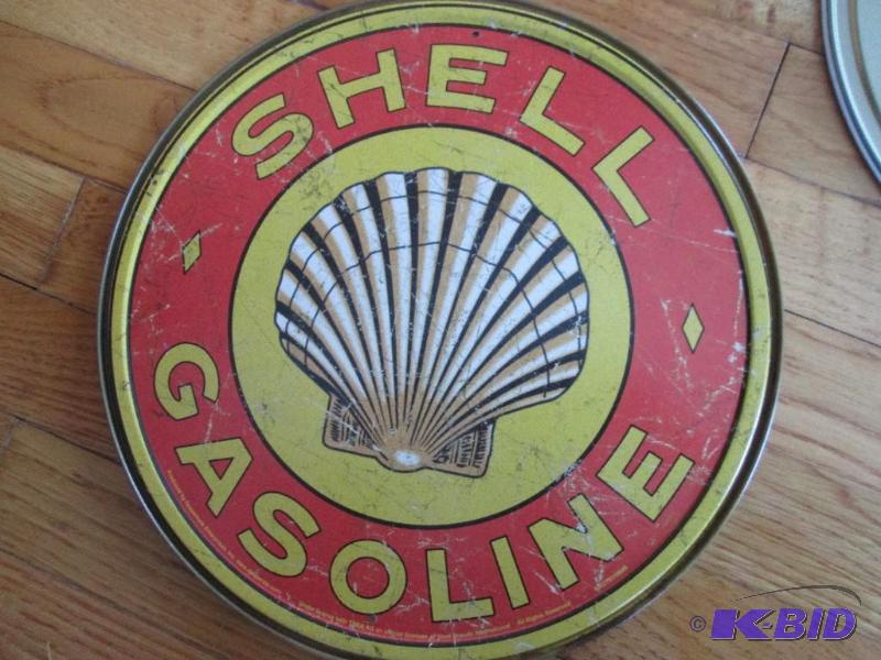 Shell gasoline metal sign 12...