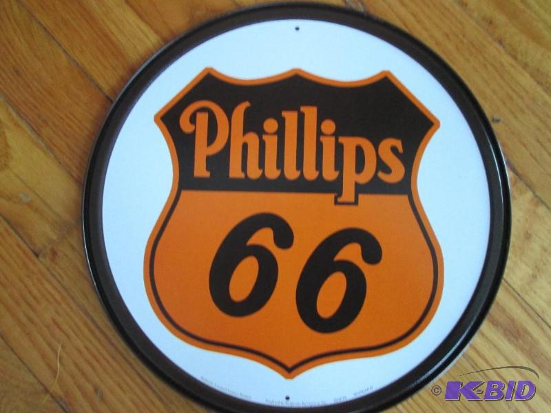 Phillips 66 metal sign 12...