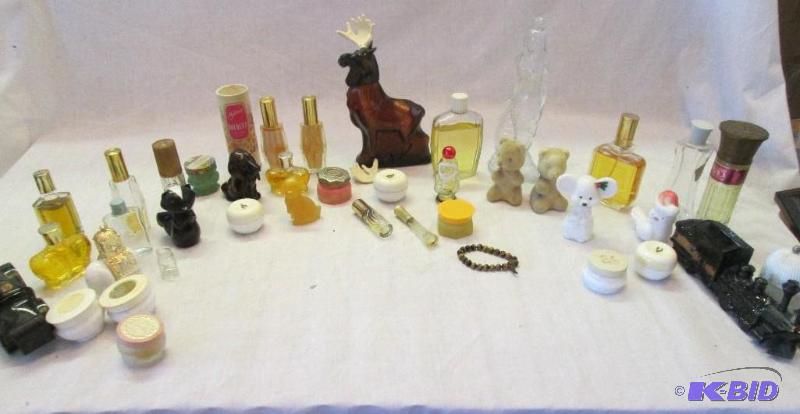mixed lot of vintage perfumes...