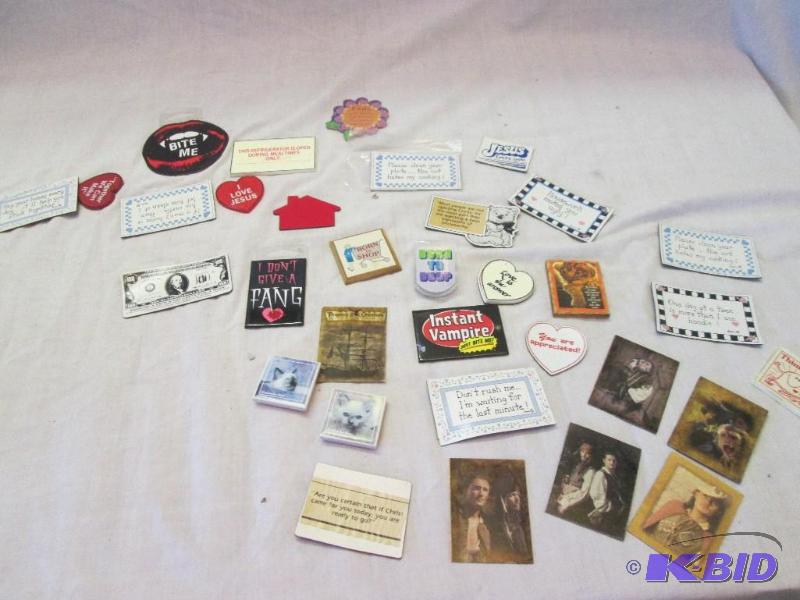 lot of assorted magnetics...