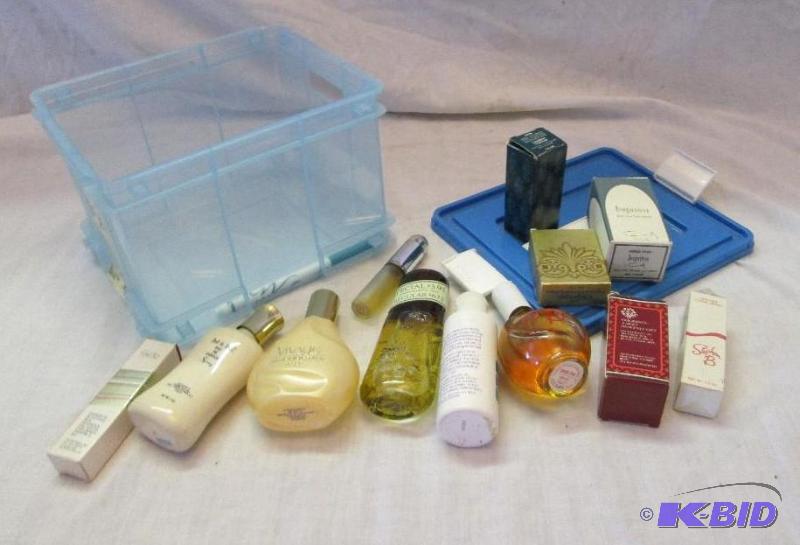 mixed lot of perfumes and beauty products...