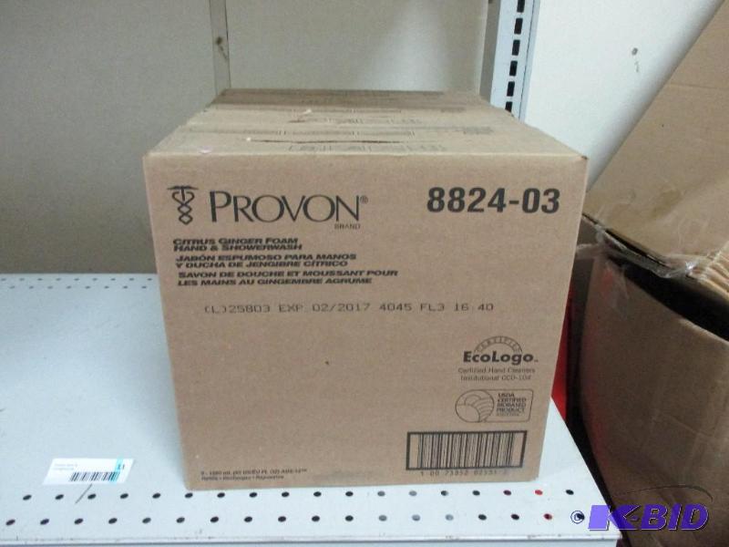 3 boxes of Provon hand and body wash...