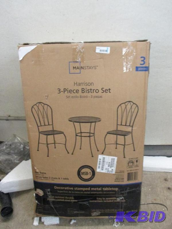 3 pc bistro table set...