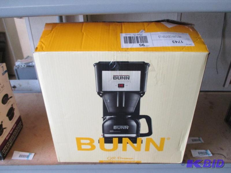Bunn coffee maker...