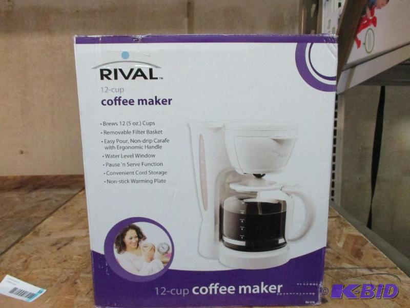 Rival coffee maker...