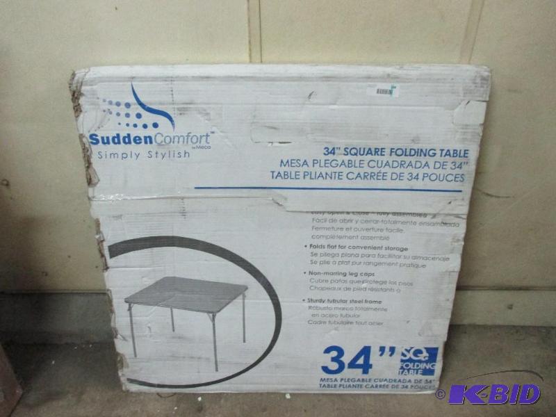 folding table...