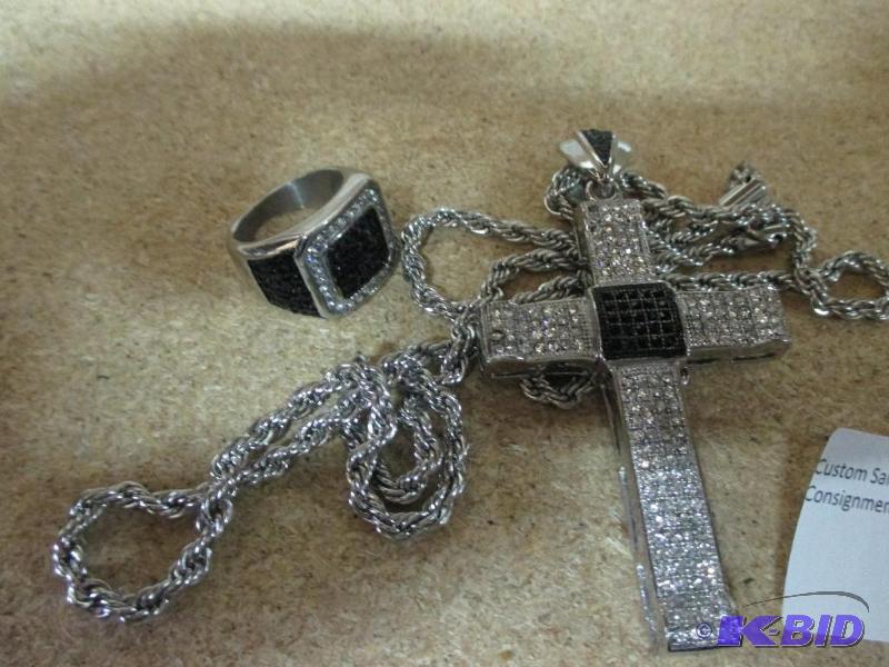 ring and necklace...