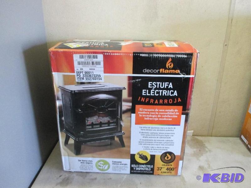 Electric stove...