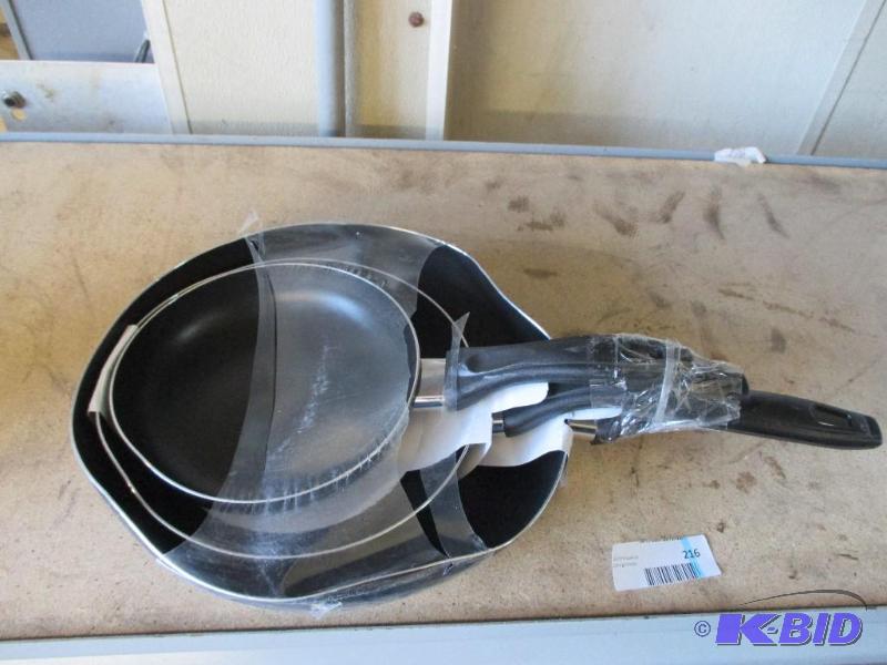 pans, dented...