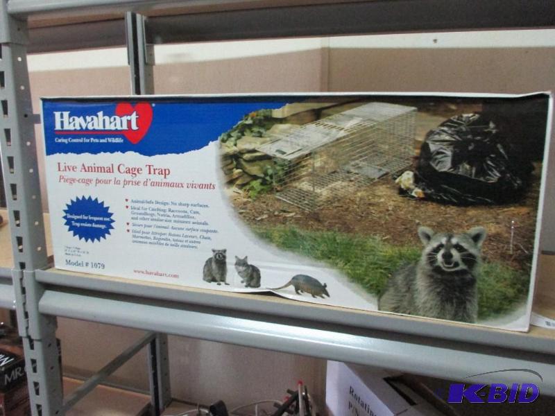 Havahart Raccoon live trap...