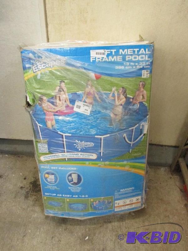 13ft pool...