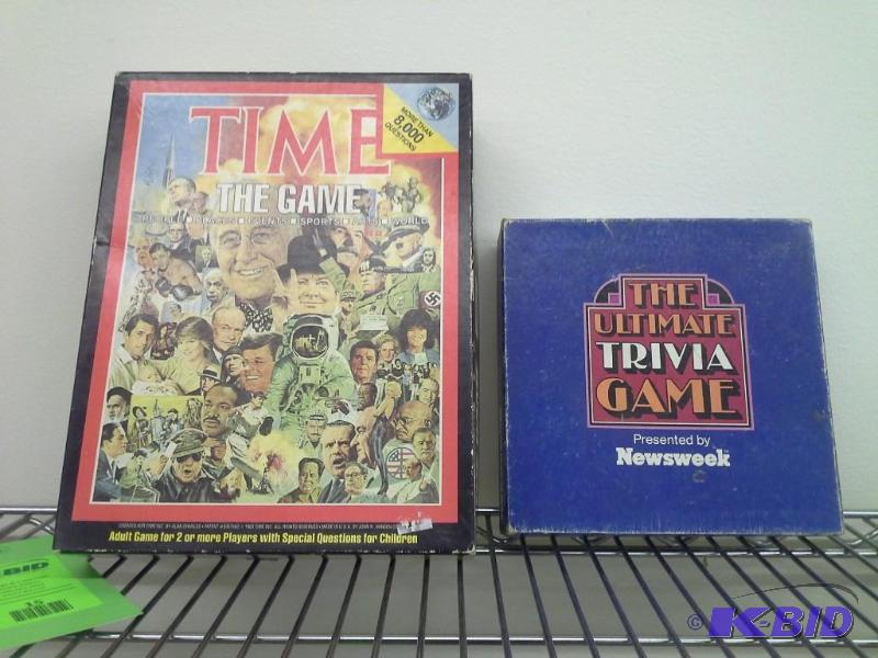 Lot of (2) Vintage Board Games