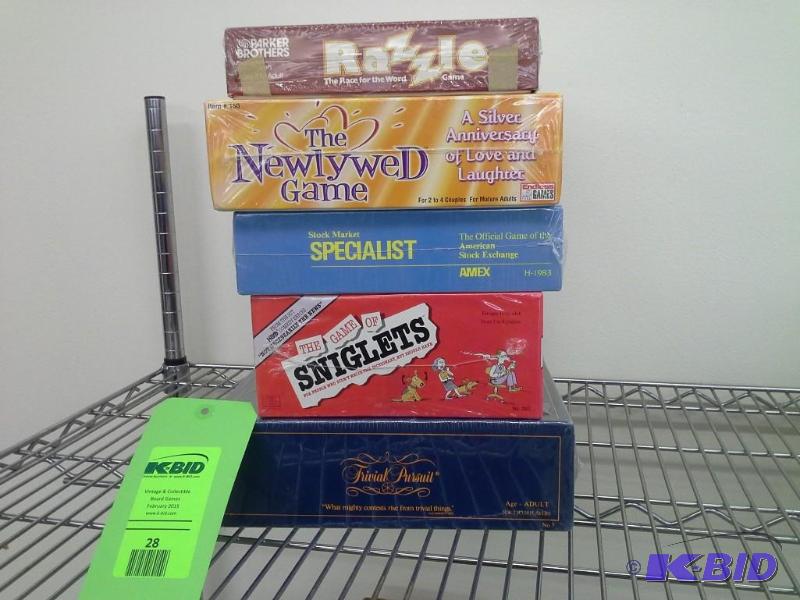 Lot of (5) New Board Games