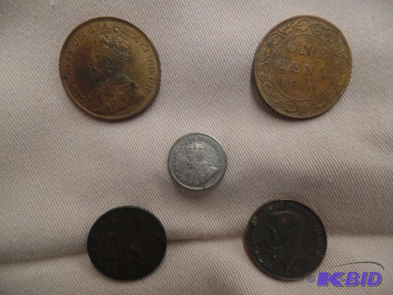Canadian Coins & Farthings