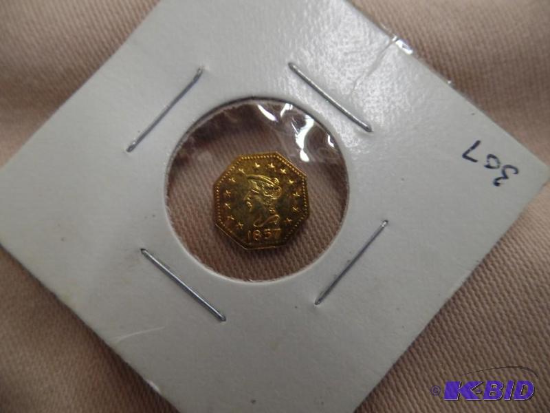 1857 12 Cent Piece