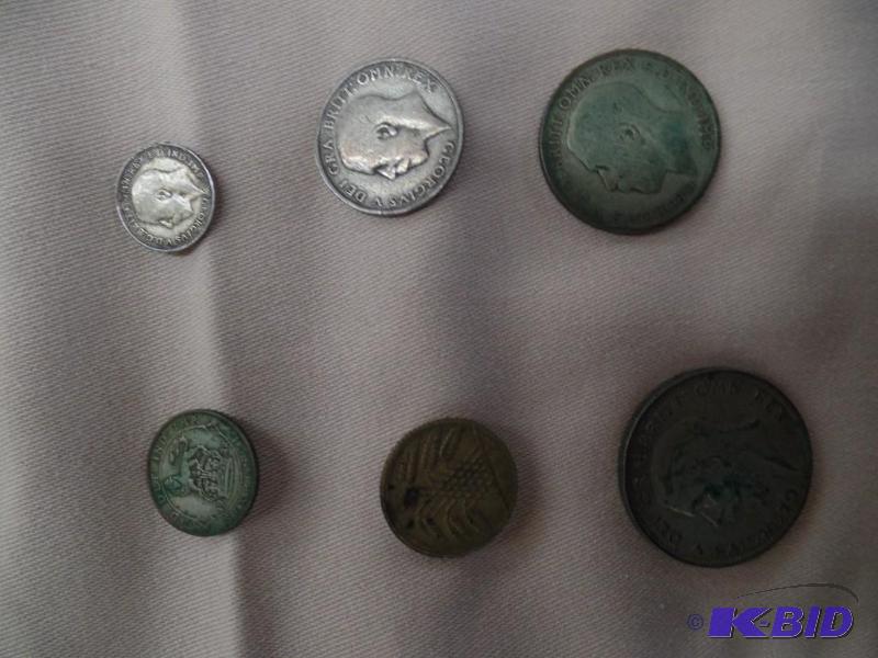 Pence, Crowns, & Schilling Coins