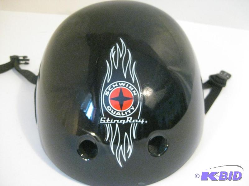 lot 45 image: Black StingRay Schwinn Quality Helmet Great C...