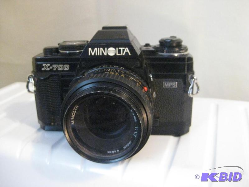 lot 47 image: Minolta X700MPS 35mm...