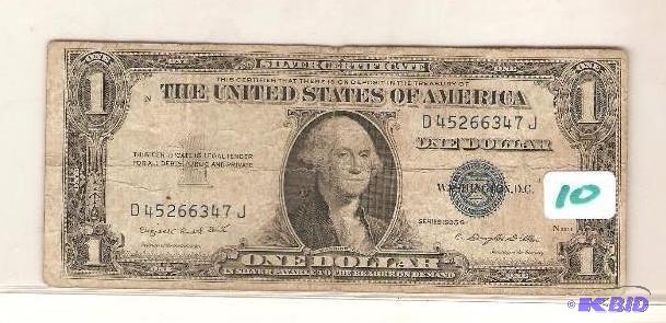 1935 Series G Silver Certificate