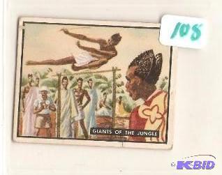 1950 Trading Card Bring Em Back Alive