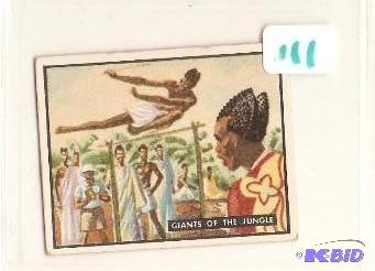 1950 Trading Card Bring Em Back Alive