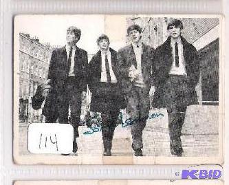1964 Beatles Trading Card