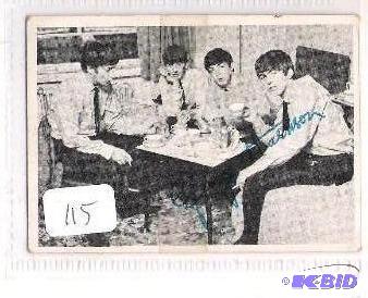 1964 Beatles Trading Card