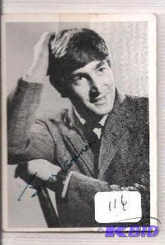 1964 Beatles Trading Card