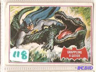 1966 Batman and Robin Trading Card