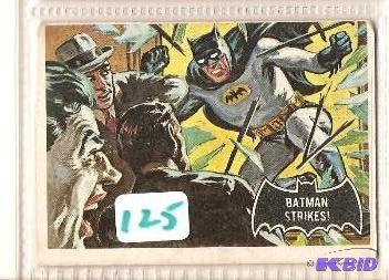 1966 Batman and Robin Trading Card