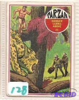 1966 Tarzan Trading Card