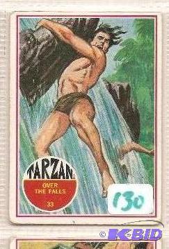 1966 Tarzan Trading Card