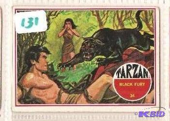 1966 Tarzan Trading Card