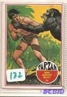 1966 Tarzan Trading Card