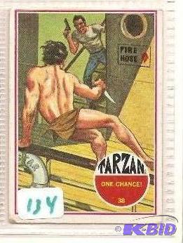 1966 Tarzan Trading Card