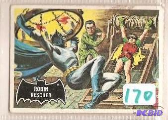 1966 Batman and Robin Trading Card