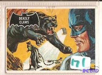 1966 Batman and Robin Trading Card