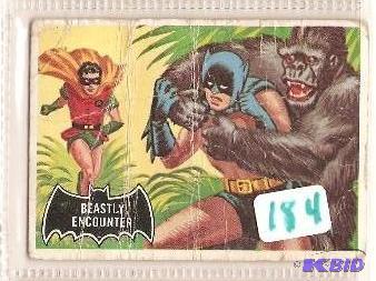 1966 Batman and Robin Trading Card