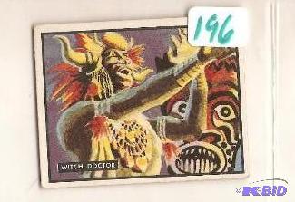 1950 Trading Card Bring Em Back Alive