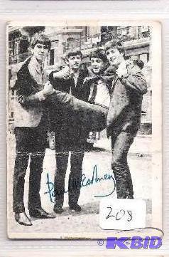 1964 Beatles Trading Card