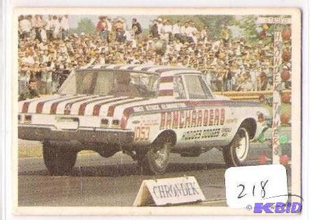 1965 Spec Sheet Hot Rod Trading Card #18