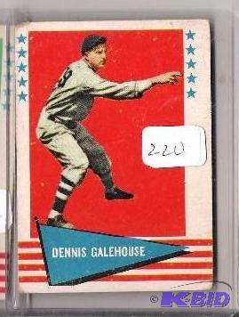 1961 Fleer Greats of the Game Trading Card
