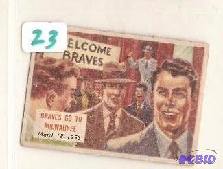 1954 Scoops Trading Card