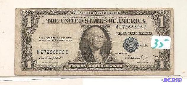 1935 E Silver Certificate